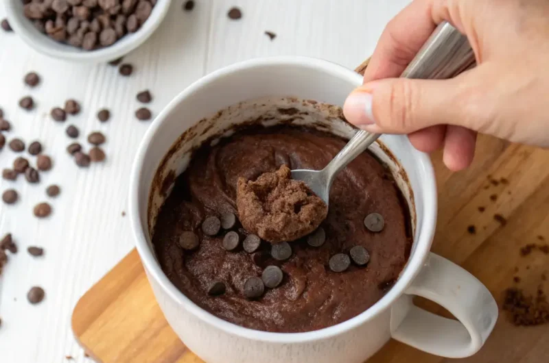 Easy Chocolate Lava Mug Cake: A 5-Minute Dessert for One