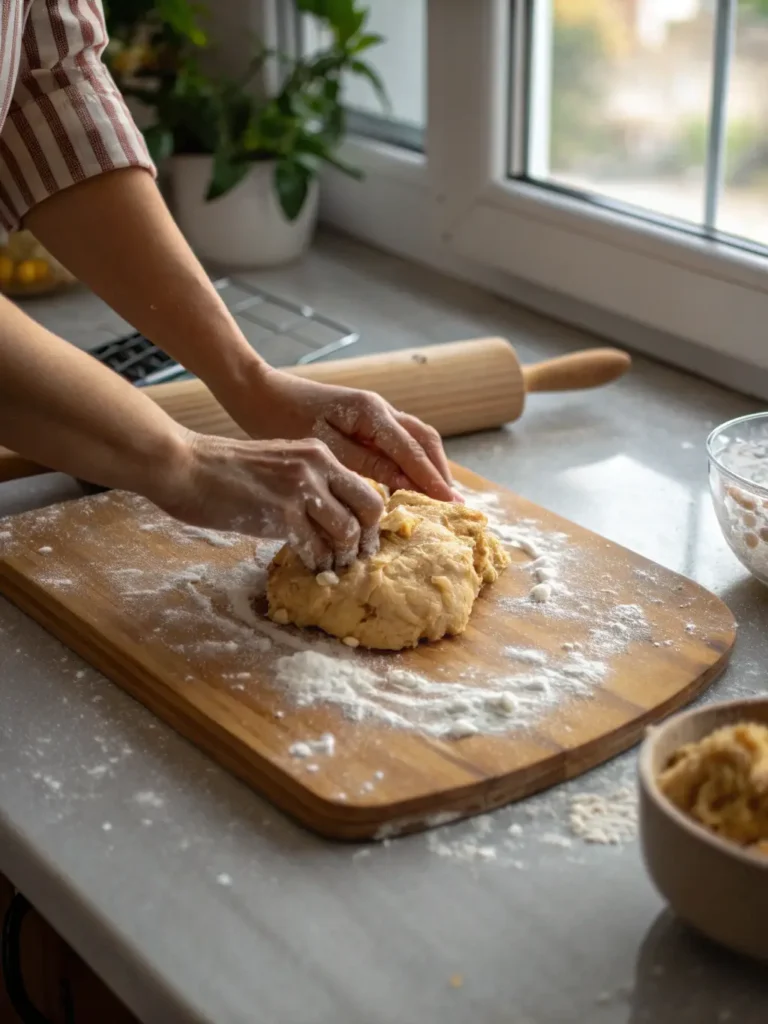 3-Ingredient Peanut Butter Scones