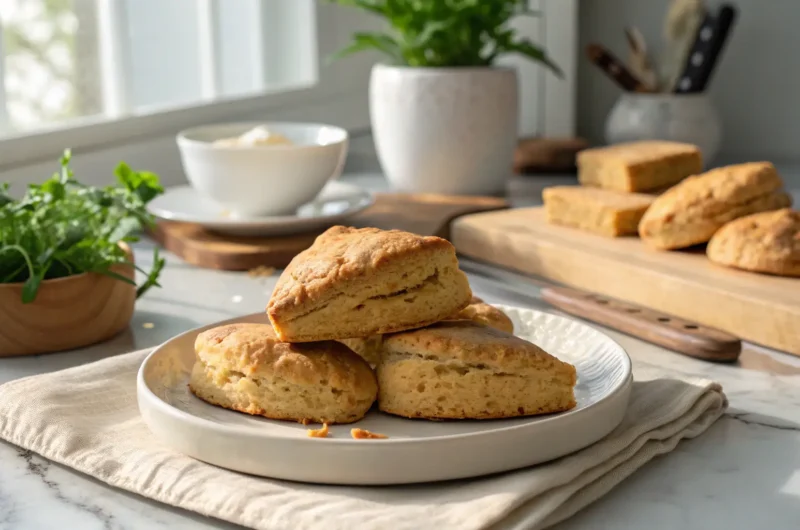 3-Ingredient Peanut Butter Scones: The Easiest Bake Ever!