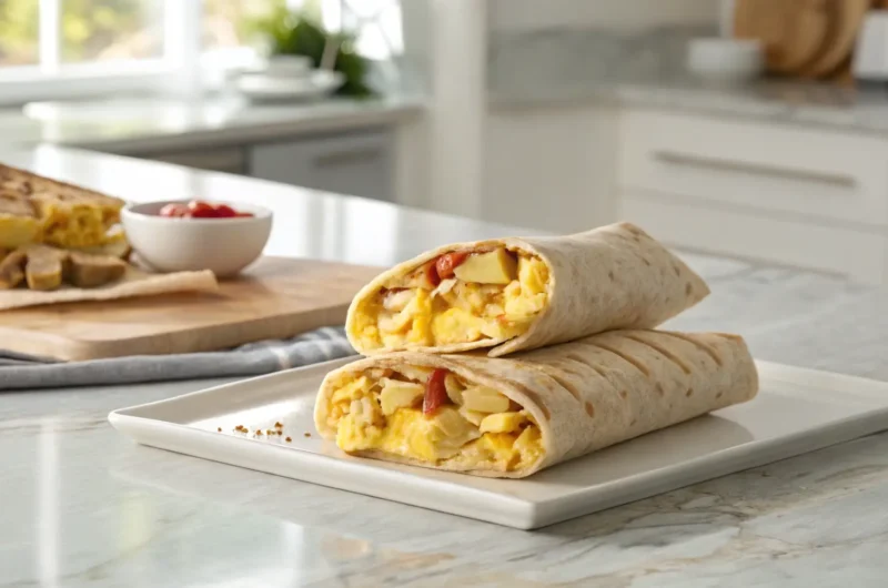 Make-Ahead Freezer Breakfast Burritos