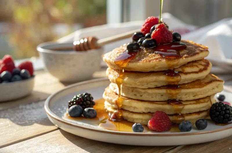 Fluffy Sourdough Discard Pancakes: Easy Waste-Not Recipe