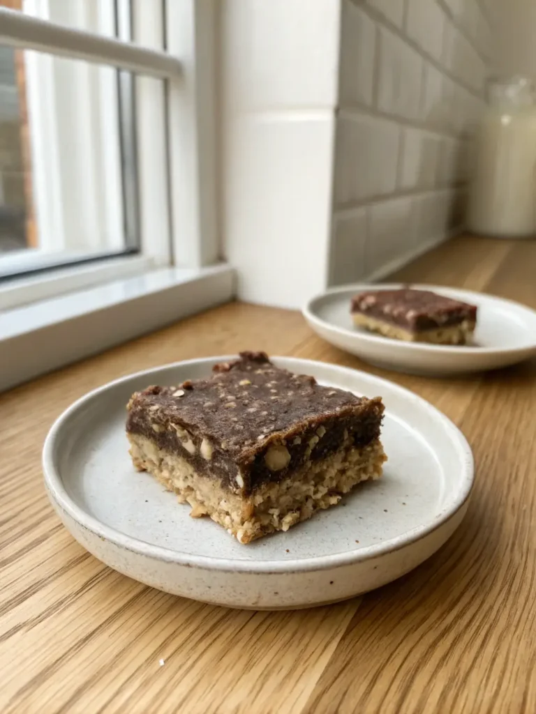 No-Bake Chocolate Oat Bars