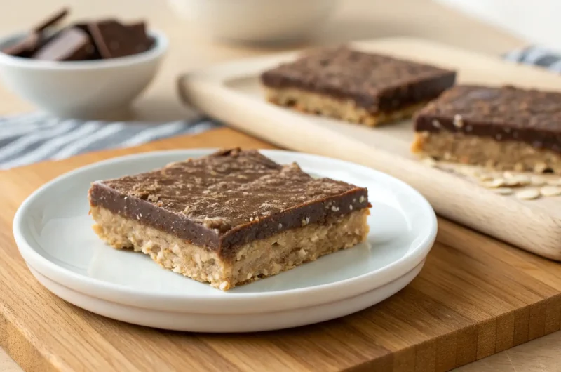 The Best No-Bake Chocolate Oat Bars