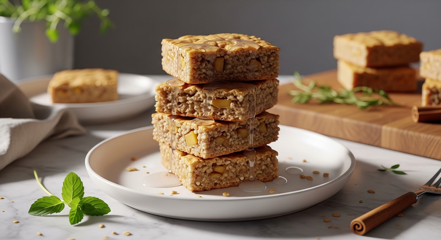 Apple Pie Inspired Oat Squares: Your New Fall Favorite