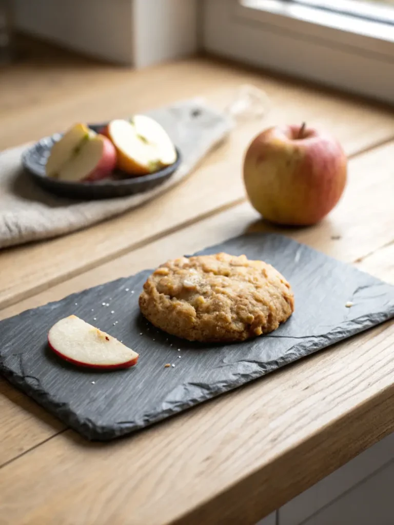 healthy apple cookies