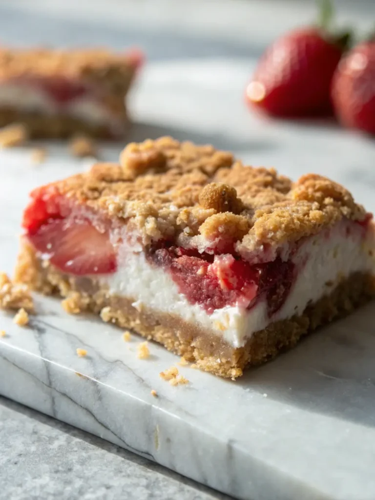 Strawberry Crunch Bars