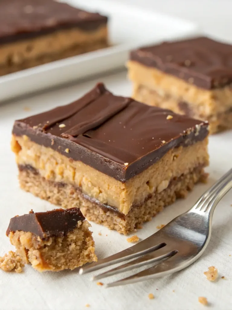 No-Bake Peanut Butter Bars