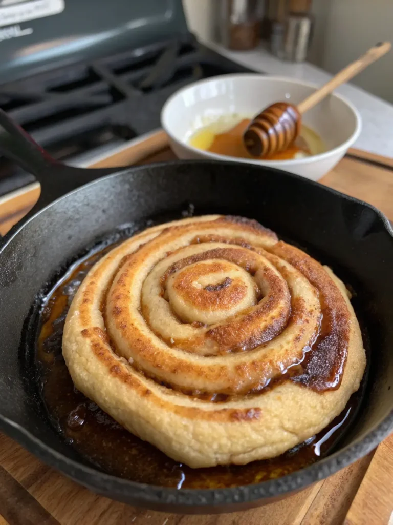 Cinnamon Roll Pancakes