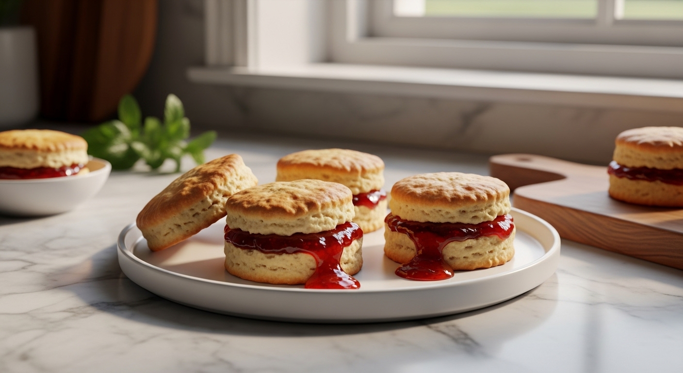 Easy Drop Biscuits with Jam: My Go-To Cozy Comfort Food
