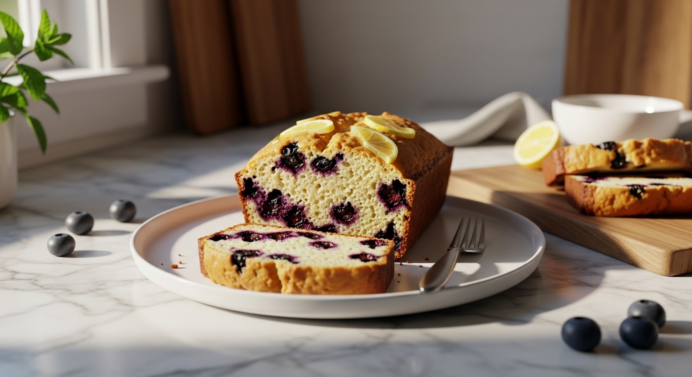 Lemon Blueberry Quick Bread: A Zesty, Easy Loaf