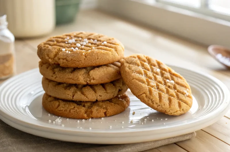 The Best 3-Ingredient Peanut Butter Cookies